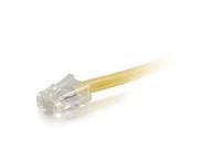 C2g 1ft Cat6 Non booted Unshielded utp Network Patch Cable Yellow