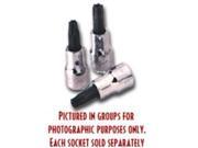 SK PROFESSIONAL TOOLS 42525 Socket 1 4 in. Dr T25 Torx G4322972