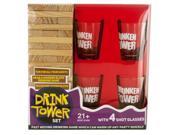 Drink Tower Wooden Block Drinking Game Case of 6
