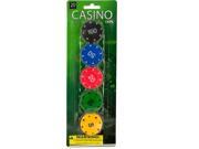 Casino Poker Chips Set Case of 72