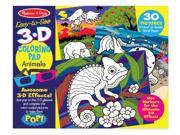 3D Coloring Book Animals