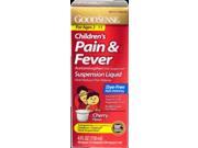 Good Sense Children s Pain Fever Suspension Dye Free Cherry 4 oz Case Pack 48