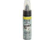 Scratch Fix 2in1 Paint Volkswagen Blue Silver 1 2 oz with Roller Ball and Taper Brush Tips