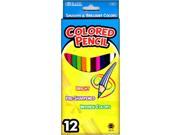 Bazic Bulk 12 Color Pencil Case Pack 24
