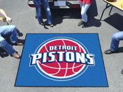 NBA Detroit Pistons Tailgater Rug 5 x6