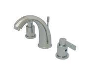 Kingston Brass KB8981NDL Two Handle 8 to 16 Widespread Lavatory Faucet with Br