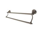 Kingston Brass BA797318SN English Vintage 18 Dual Towel Bar Satin Nickel