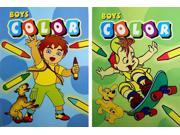 Boys Coloring Book 96 Pages Case Pack 48