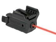 LaserMax Spartan Red Laser Fits Picatinny Black Finish Adjustable Fit with Battery SPS R