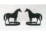 Village Wrought Iron CUR TB 68 Standing Horse Tie Backs