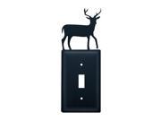 Village Wrought Iron ES 3 Deer Switch Cover