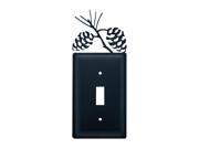 Village Wrought Iron ES 89 Pinecone Switch Cover