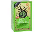 Triple Leaf Tea Decaffeinated Green Tea 20 Tea Bags Case of 6
