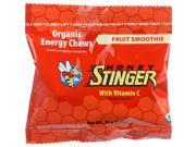 Honey Stinger Energy Chew Organic Fruit Smoothie 1.8 oz case of 12