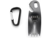 Columbia River Knife Tool Iota Multi Tool 3.2 2CR13 Black Spoon Fork Can Bottle Opener Stainless Steel 9085K