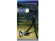 9 LED Tripod Flashlight Case Pack 4