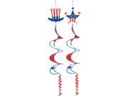 Patriotic Wind Spinners Case Pack 12