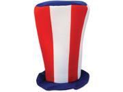 Patriotic Plush Tall Top Hat Case Pack 12