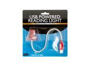 Lamp Shaped USB Powered Flex Reading Light Case Pack 8