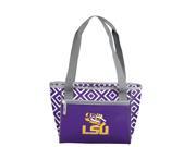 LSU Tigers NCAA 16 Can Cooler Tote