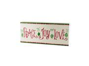 Christmas Theme Wood Block Sign Case Pack 6