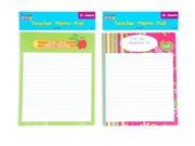 30 sheet Teacher Memo Pad Case Pack 48