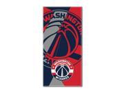 Wizards National Basketball League Puzzle 34 x 72 Over sized Beach Towel