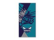 Hornets National Basketball League Puzzle 34 x 72 Over sized Beach Towel
