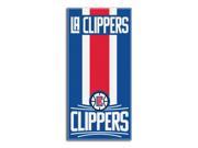 Clippers National Basketball Association Zone Read 30 x 60 Beach Towel