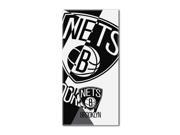 Nets National Basketball League Puzzle 34 x 72 Over sized Beach Towel