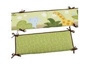 Jungle Time Padded Crib Bumper Baby Bedding