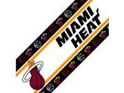 NBA Miami Heat Wall Border Self Stick Basketball Border