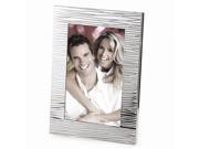 Silver plated Metal Textured Photo Frame