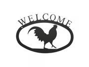 Rooster Welcome Sign Large