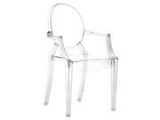 ANIME DINING CHAIR TRANSPARENT Set of 4