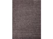 Solids Solids Heather Pattern Brown Ivory Wool Area Rug 9x12