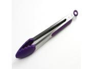 Chef Craft Silicone Tong 12 Purple Case Pack 24