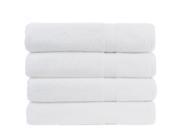 Luxury Hotel Spa Towel 100% Genuine Turkish Cotton Bath Towels White Honeycomb Set of 4
