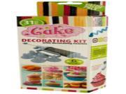 Cake Decorating Kit with Nozzles Case Pack 6