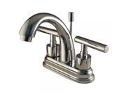 Kingston Brass KS8611CML Manhattan Two Handle 4 Centerset Lavatory Faucet with
