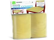 SET OF 2 SEAT COVERS BEIGE Case Pack 48