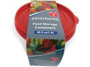 Frigidaire 1.48 Quart Food Containers 3 Pack Case Pack 12