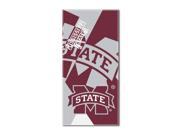 Mississippi State Collegiate Puzzle 34 x 72 Over sized Beach Towel