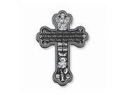 Bless this Child Boy Pewter Finish Cross