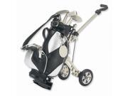 Black or Silver Fabric Golf Cart Pen Holder with 3 Pens