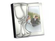 Toasting Glass Aluminum 4x6 Wedding Album