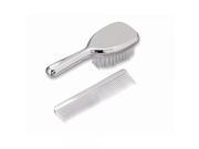 Nickel plated Girls Brush and Comb Set Engravable Personalized Gift Item