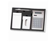 Memo Pad Holder Business Card Holder Calculator Ball point Pen Set