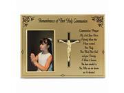 First Communion Remembrance Frame Engravable First Communion Gift