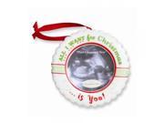 Christmas Ultrasound Ornament All I want for Christmas is You